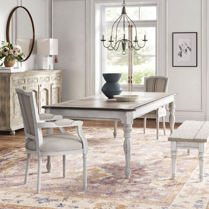 Kelly Clarkson Home Tiphaine Extendable Dining Table & Reviews Wayfair